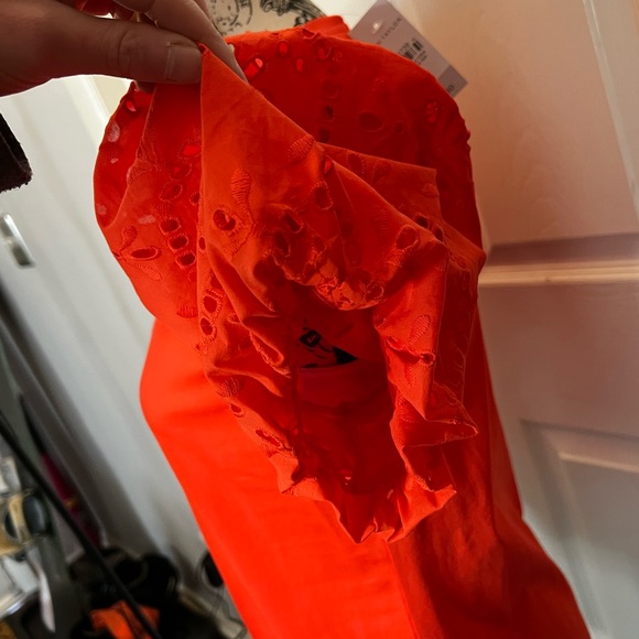 Ann Taylor t-shirt embellished puff sleeve - Picture 7 of 7